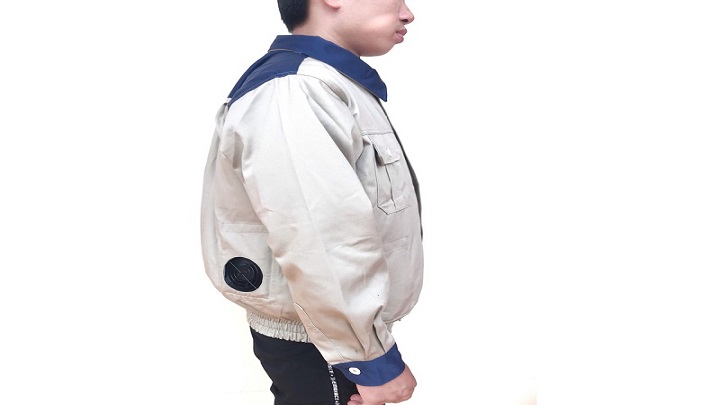 Áo điều hòa với thiết kế đơn giản, đạt tiêu chuẩn cao của Hàn Quốc