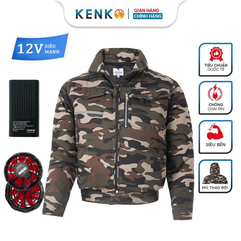 Áo điều hòa công nghệ Nhật Bản Kenko chính hãng tại Việt Nam