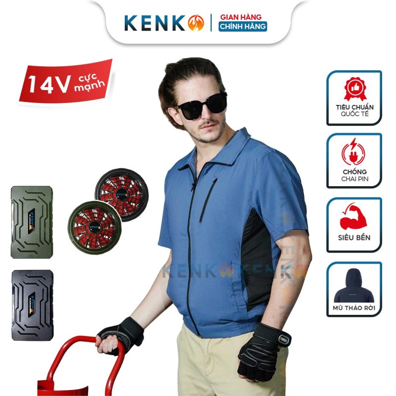 Áo điều hòa công nghệ Nhật Bản Kenko chính hãng tại Việt Nam