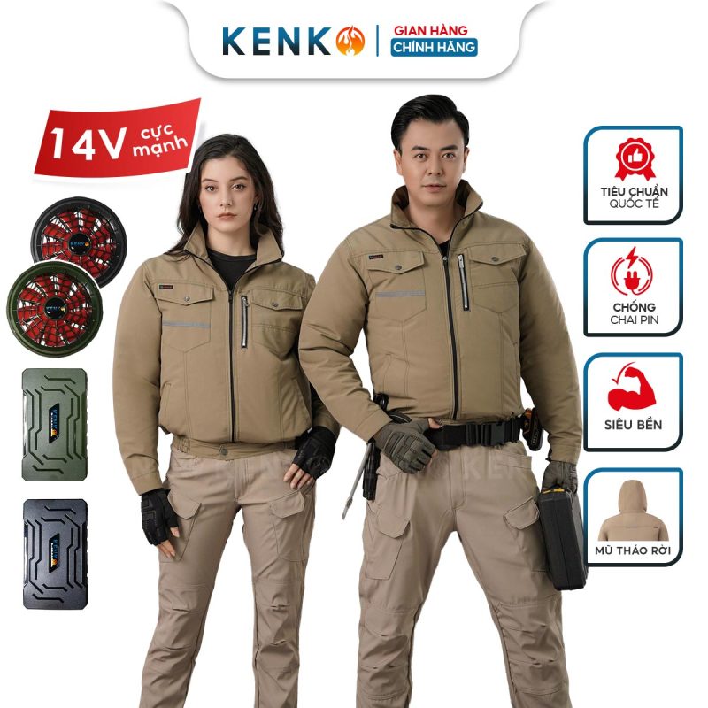 Áo điều hòa công nghệ Nhật Bản Kenko chính hãng tại Việt Nam