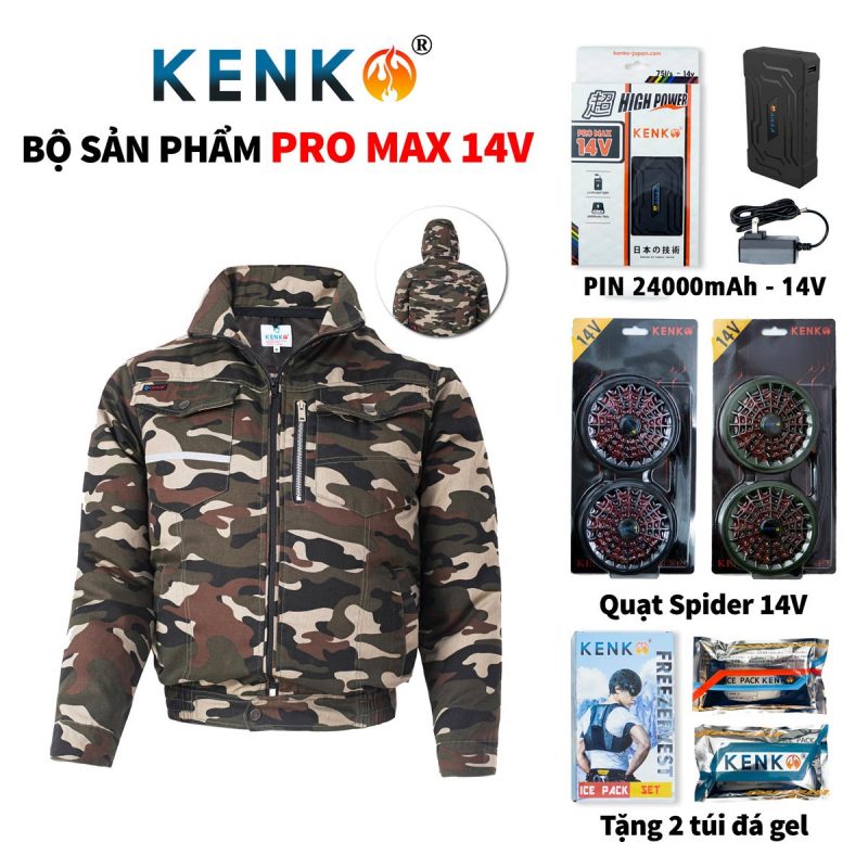 Áo điều hòa công nghệ Nhật Bản Kenko chính hãng tại Việt Nam