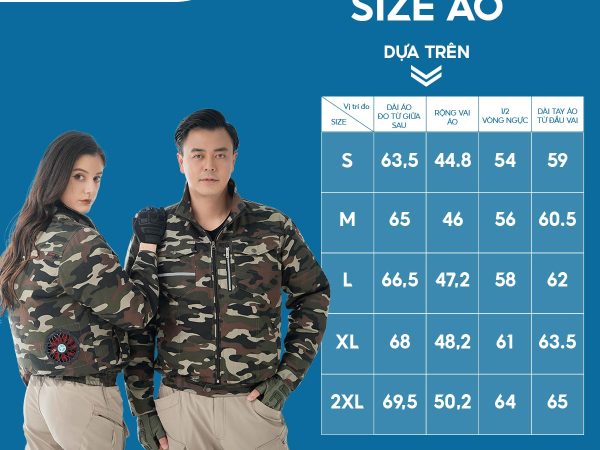 Áo điều hòa kenko răn ri dài tay pin 26000mAh