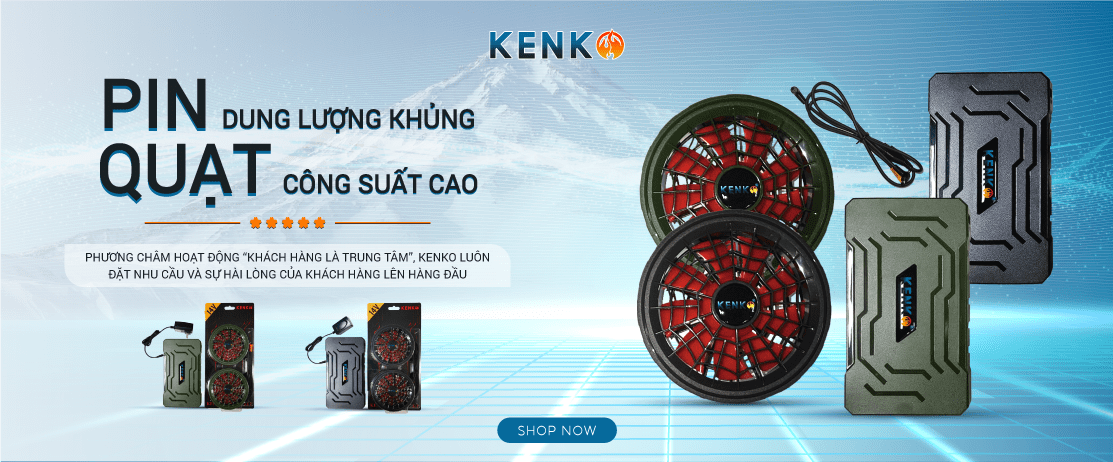 Áo điều hòa công nghệ Nhật Bản Kenko chính hãng tại Việt Nam