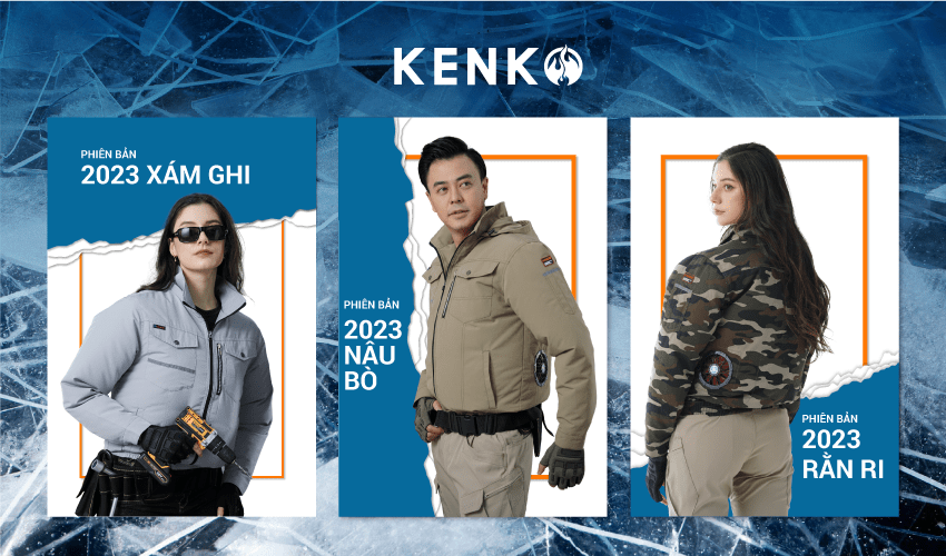 Áo điều hòa công nghệ Nhật Bản Kenko chính hãng tại Việt Nam