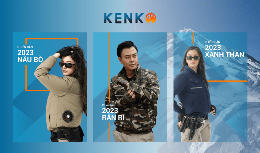 Áo điều hòa công nghệ Nhật Bản Kenko chính hãng tại Việt Nam