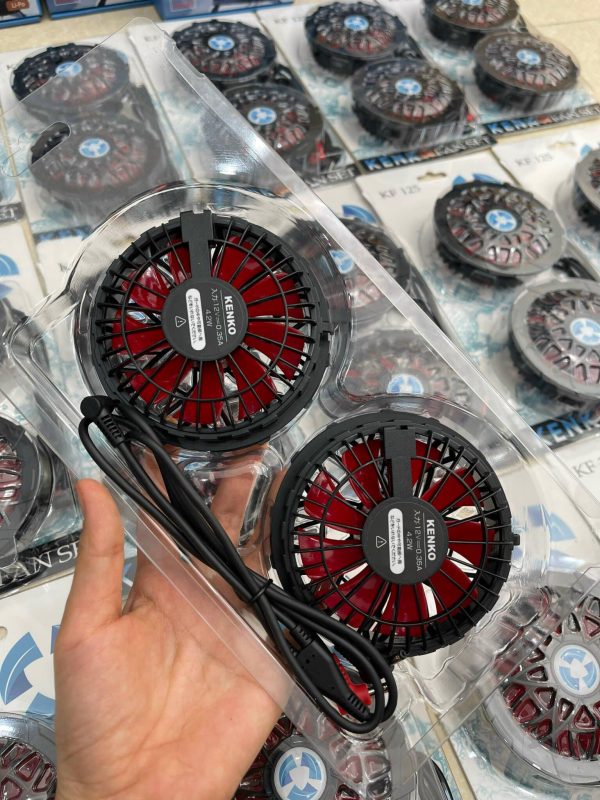 quạt áo điều hòa KENKO chính hãng được sản xuất và kiểm tra chất lượng nghiêm ngặt