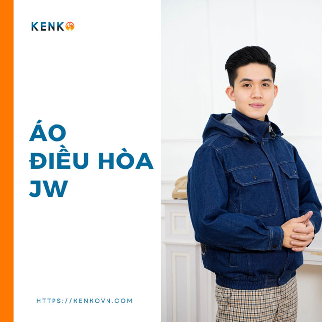 Áo điều hòa JW tích hợp các công nghệ cao như điều hòa, sưởi ấm, chống tia UV, chống vi khuẩn