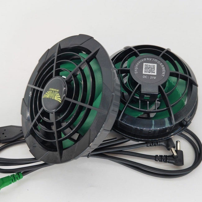 Áo điều hòa JW chính hãng sử dụng quạt không chổi than