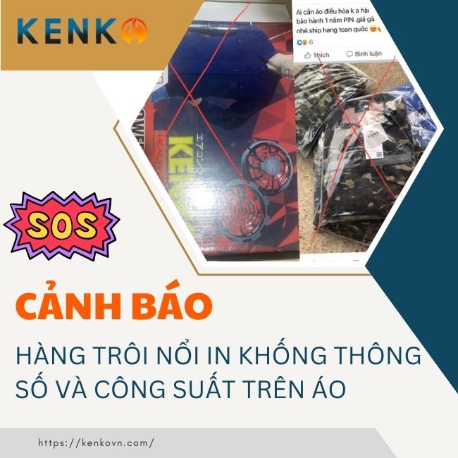 Hàng trôi nổi in không thông số trên áo