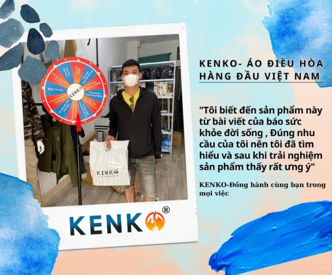 Ảnh feedback của khách hàng khi sau khi mua áo điều hoà KENKO chính hãng Ảnh feedback của khách hàng khi sau khi mua áo điều hoà KENKO chính hãng