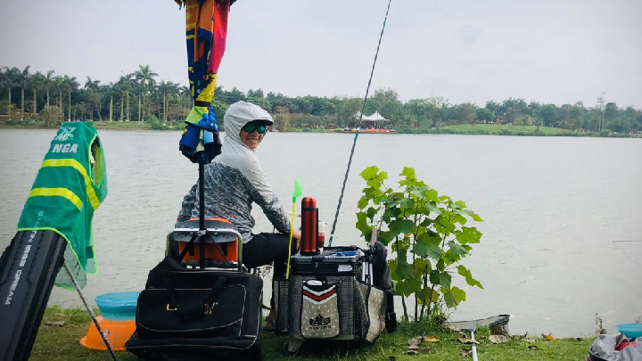 Sử dụng áo điều hòa câu cá 