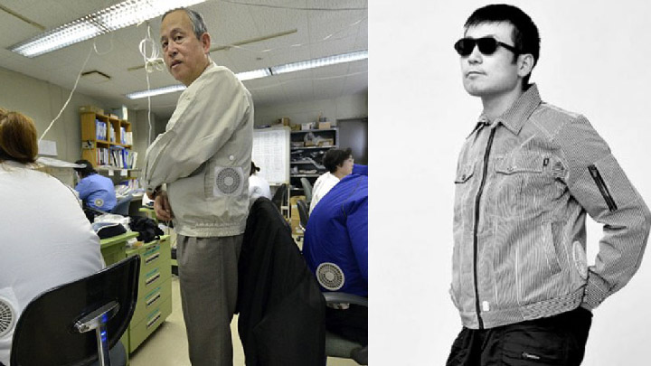 Ý tưởng ban đầu của áo điều hòa 