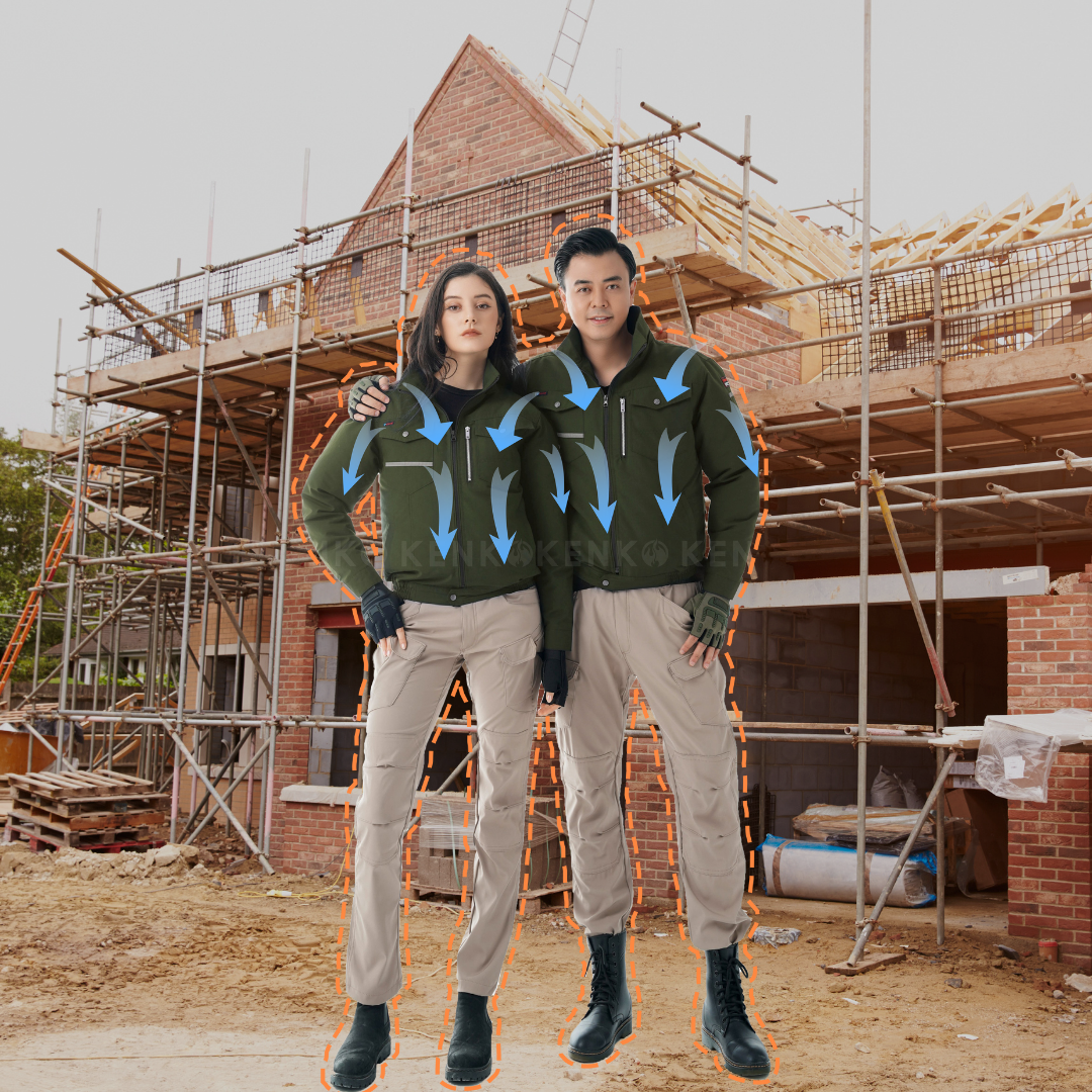 Áo điều hòa Kenko phù hơp với mọi môi trường