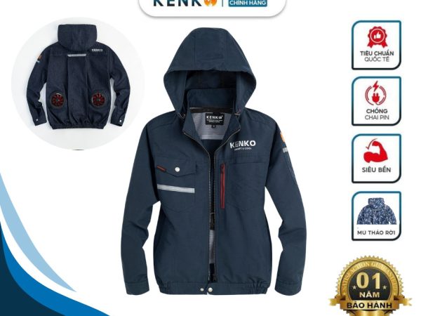 Áo điều hoà Kebko Alpha X5 19V màu xanh than