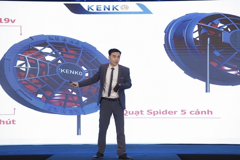 Nâng cấp về quạt Spider 5 cánh