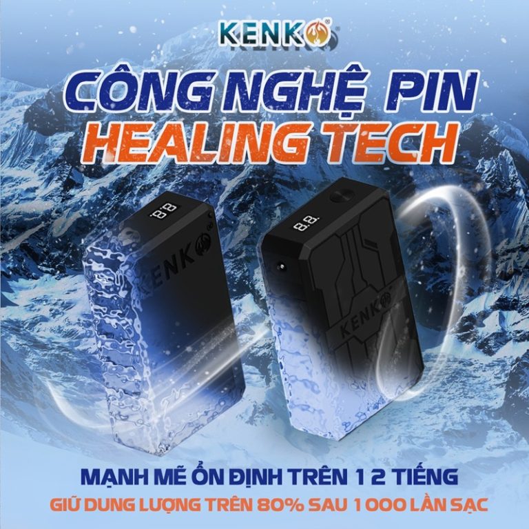Pin áo điều hòa Kenko 2024 sở hữu nhiều ưu điểm vượt trội hẳn so với các sản phẩm cùng loại trên thị trường