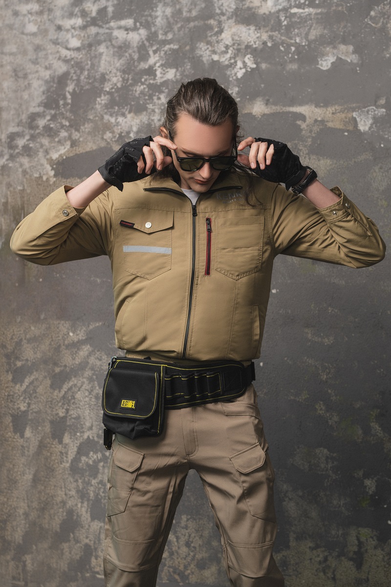 Áo điều hoà giúp tăng cường hiệu suất làm việc trong môi trường nắng nóng