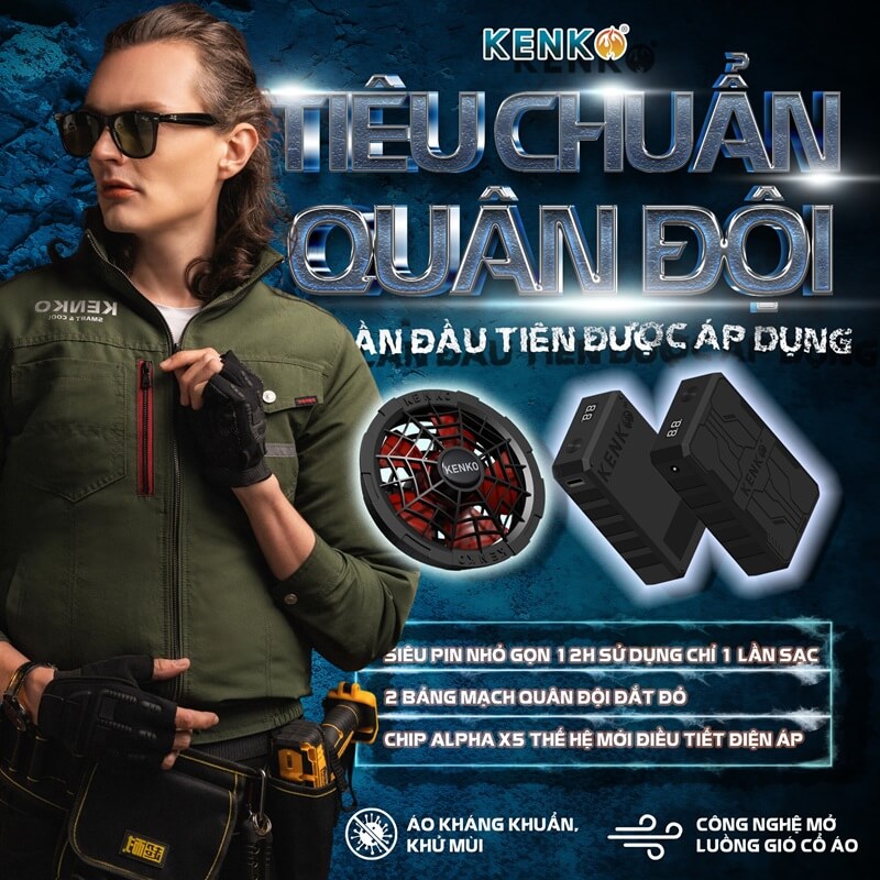 phụ kiện áo điều hòa