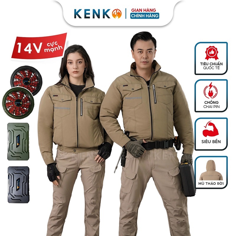 Áo điều hoà cho ngành xây dựng