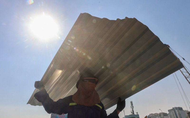 Áo điều hoà cho ngành xây dựng