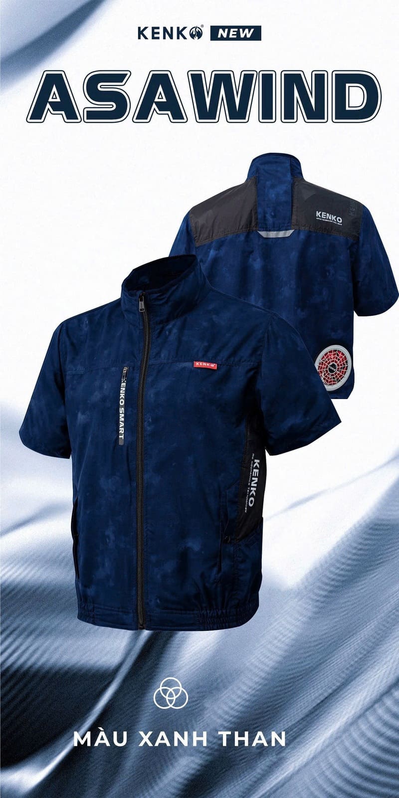 ao-dieu-hoa-KENKO-ASAWIND-coc-tay-xanh-than-01 (1)