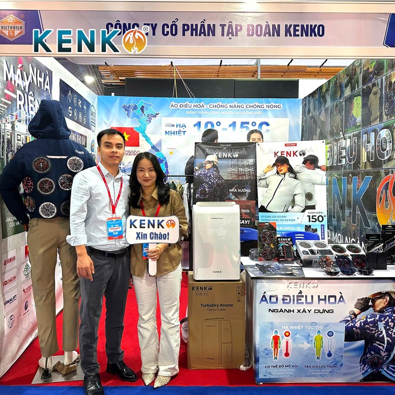  Ban lãnh đạo KENKO tại Vietbuild 2025