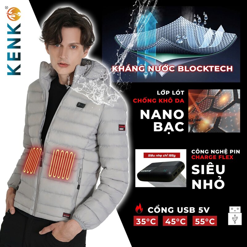 Áo sưởi KENKO J08