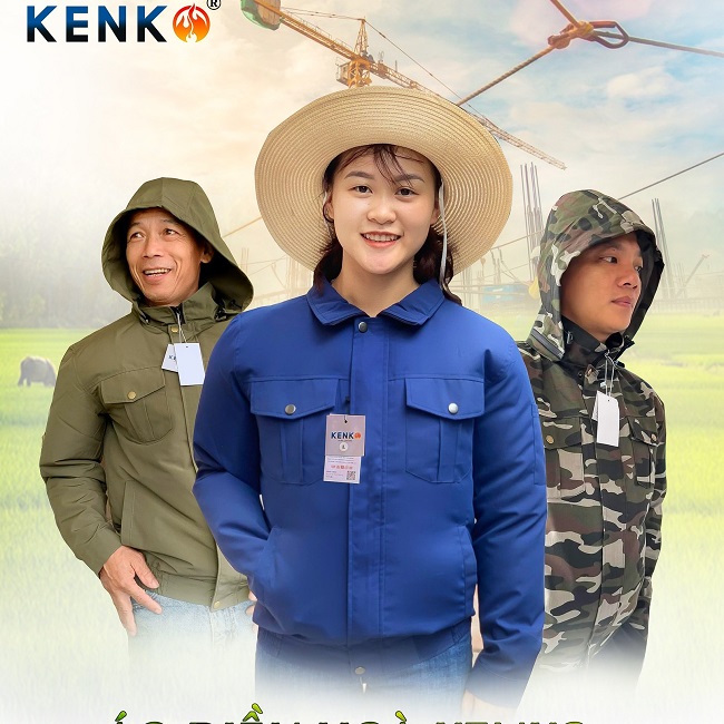KENKO được chuyển giao công nghệ sản xuất áo điều hòa Nhật Bản hiện đại nhất