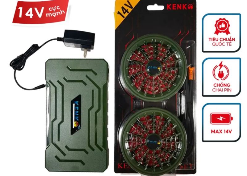 Quạt không chổi than áo điều hòa KENKO chính hãng