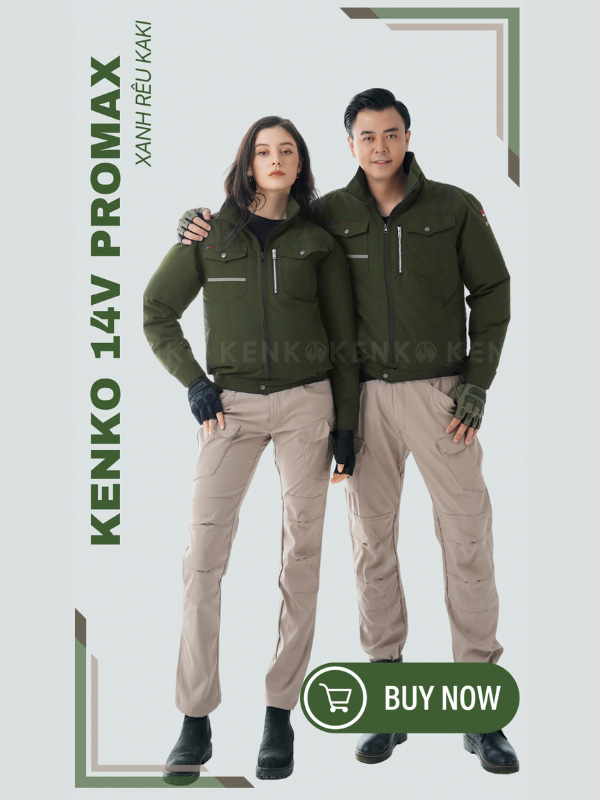 Áo KENKO có nhiều gam màu cơ bản phù hợp mọi ngành nghề, giới tính