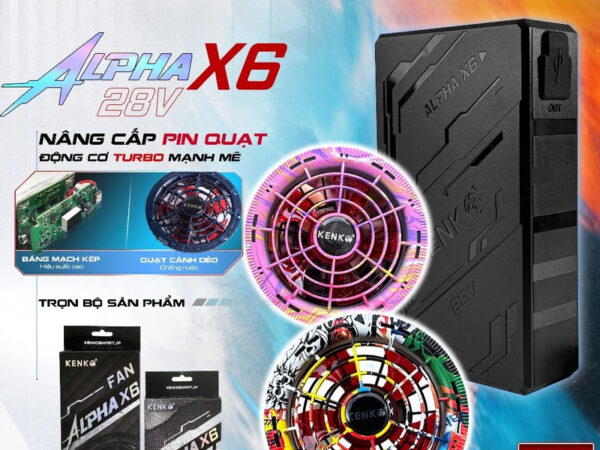 pin-quat-ao-dieu-hoa-kenko-alpha-x6-sac-mau