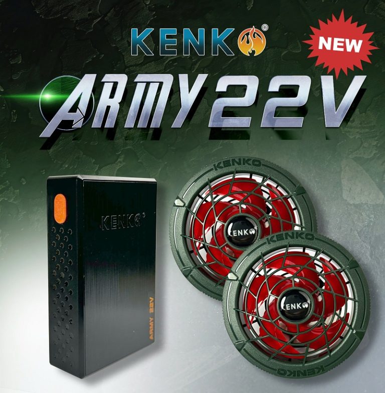 Bộ pin quạt KENKO ARMY 22V bản ECO tiết kiệm